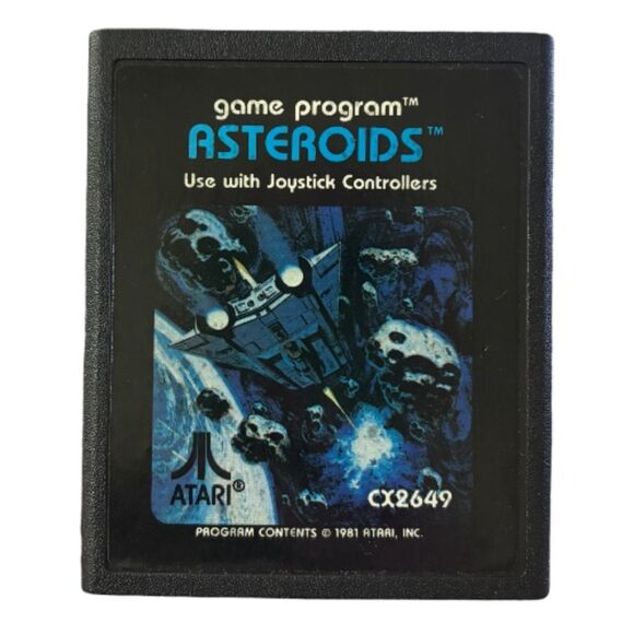 Asteroids - Atari 2600 - Cartridge Only - Tested & Works - Picture 1 of 7